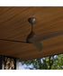 Nirra 52-in. 3-Blade Modern Ceiling Fan Satin Natural Bronze