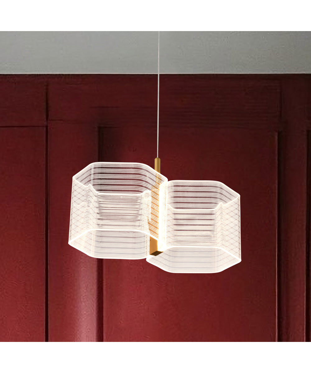 Kenzo  Pendant Polished Anodized Bronze