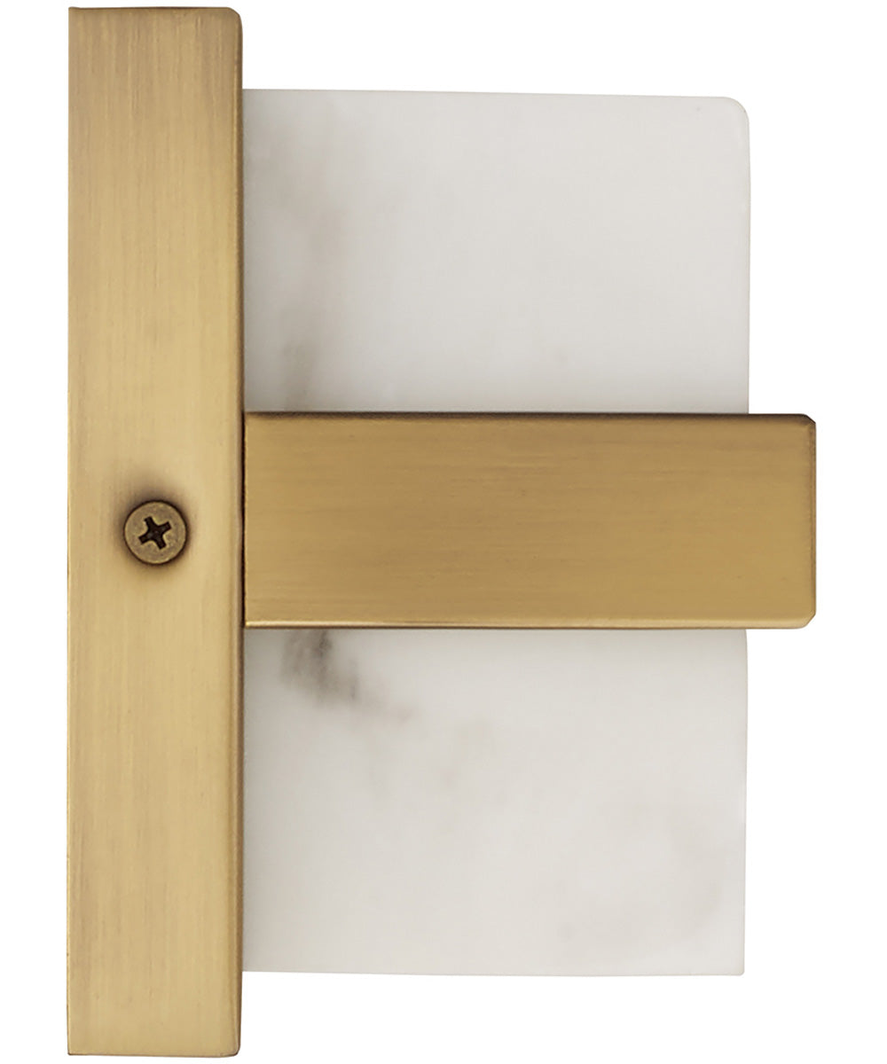 Noah 1-Light Vanity Aged Brass