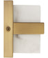 Noah 1-Light Vanity Aged Brass