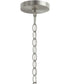 Ilia 1-Light Pendant with Clear Glass Shade Brushed Nickel