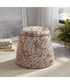 Gumdrop Cow Hide Ottoman