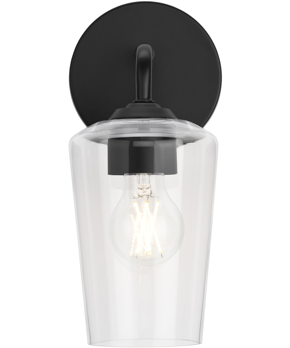 Celino 1-Light Wall Sconce Black