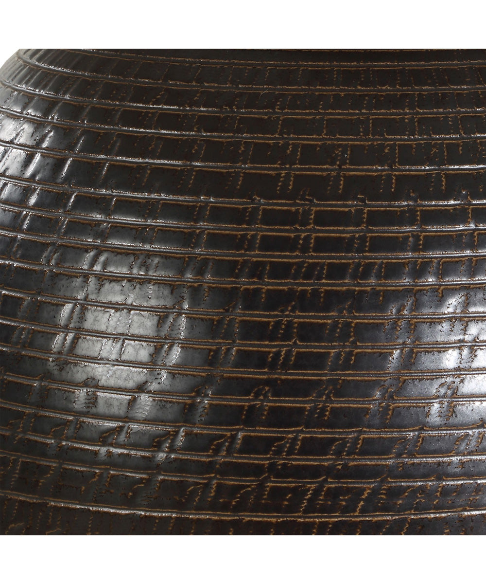 Hawkins Bronze Ribbed Table Lamp