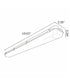 50"W Linear Vapor Tight 1-Light Integrated LED Light LightStrip Light Fixture by RP Lighting