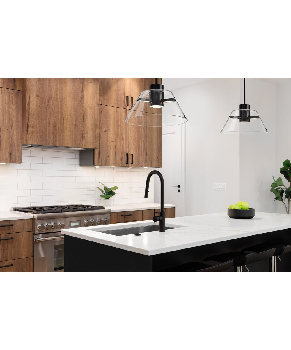 Edmond  Pendant Matte Black