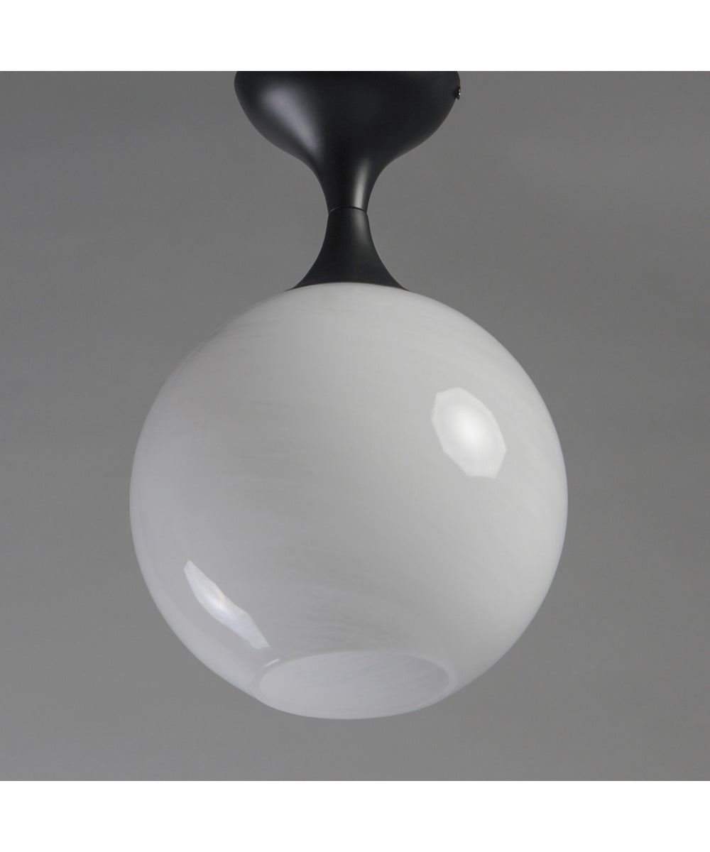 Neve Flush Mount Black