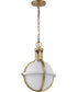 Lincoln 1-Light Pendant Matte White