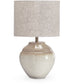 Waldish Metal Table Lamp Cream/Beige