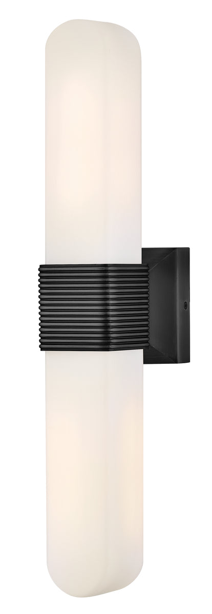 Cotes 2-Light Large LED Sconce in Painted Black Oxide