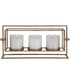 Wenman Gold Triple Candleholder
