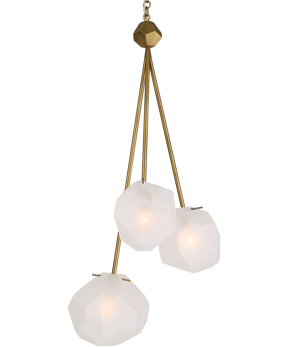 Geodesic 3 Light Pendant