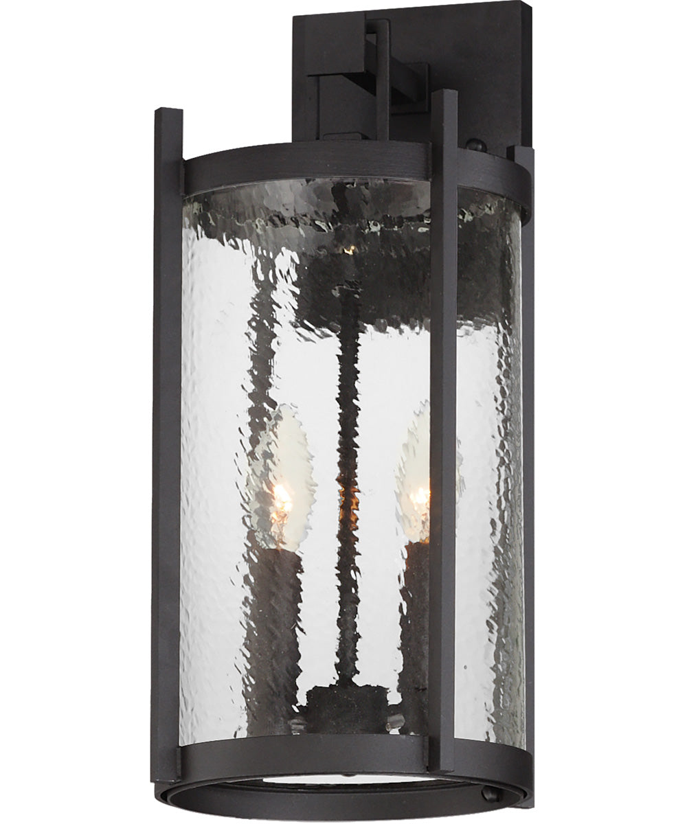 Belfry 2-Light Wall Sconce Black