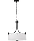 Liam 3-Light Pendant Matte Black