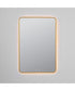 Aero Mirror Brushed Brass