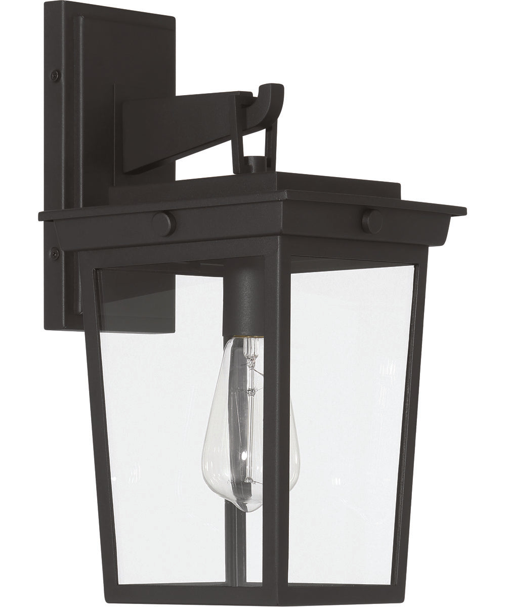 Duncan 1-Light Outdoor Lighting Textured Black