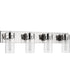 Intersection 4-Light Vanity & Wall Polished Nickel