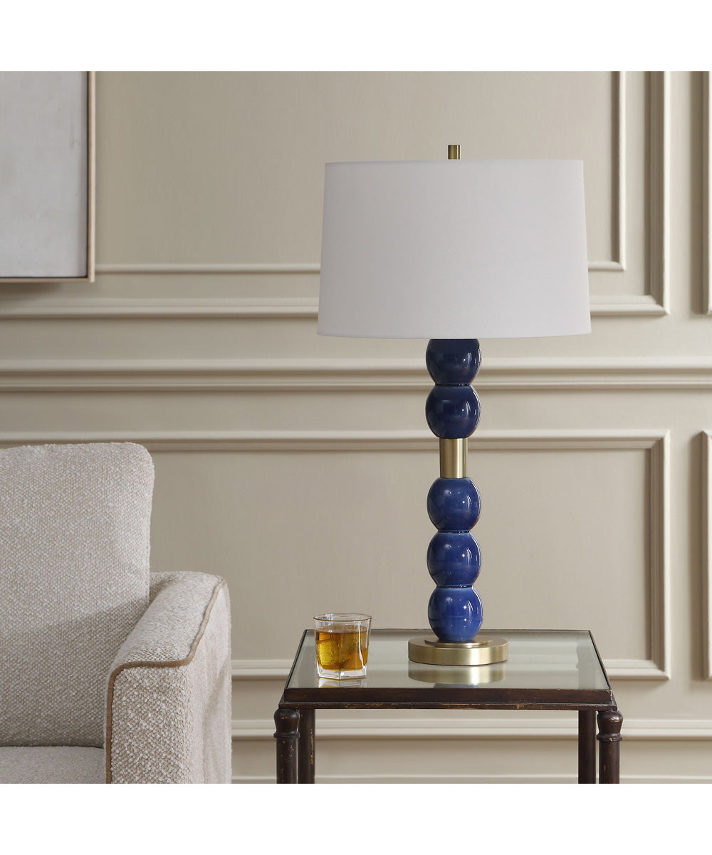 Bellore Blue Glaze Table Lamp