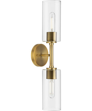 Cofield 2-Light Wall Bracket Vintage Brass