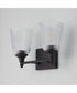 Julip 2-Light Bath Vanity Dark Bronze