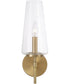 Aaron 1-Light Sconce Aged Brass