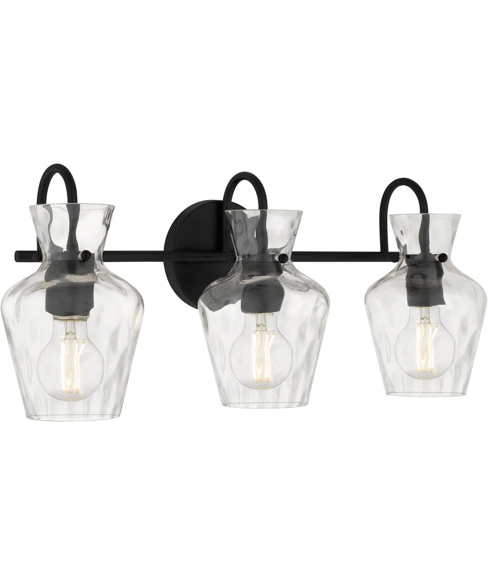 Hollis 3-light Bath Light Matte Black