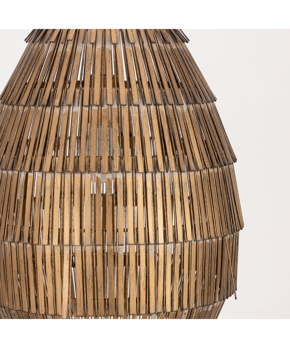 Gilda Pendant Antique Brass