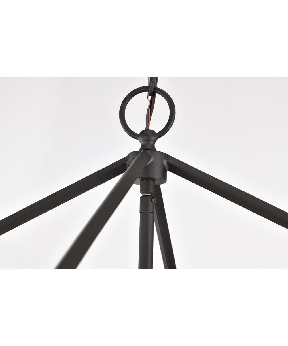 Emma 4-Light Pendant Matte Black