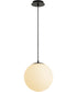 Luna Pendant Black
