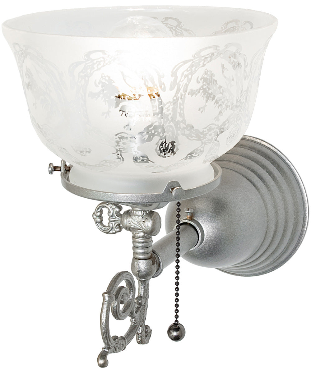 7" Wide Revival Gas & Electric Wall Sconce