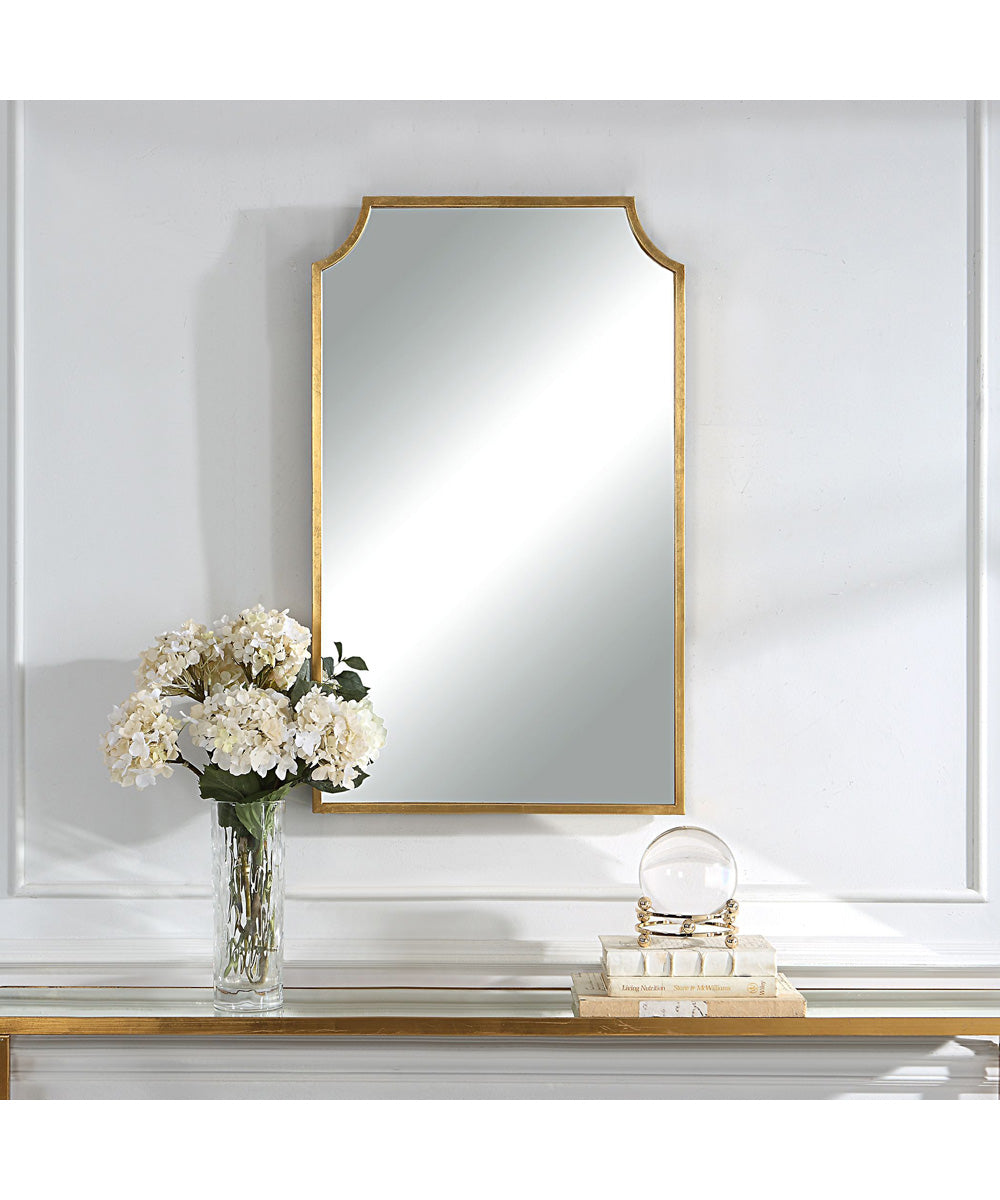 22x36" Wall Mirror in Gold Leaf