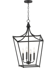 Clifton 4-Light Pendant Black