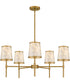 Windley 5-light Chandelier Brushed Gold