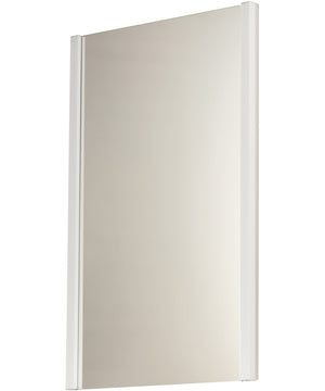 Luminance W24 x H42 LED Mirror - 3000k Polished Chrome