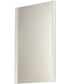 Luminance W24 x H42 LED Mirror - 3000k Polished Chrome