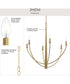 Jheni 6-Light Chandelier Brushed Gold
