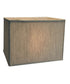 14"W x 10"H Rectangular Drum Lampshade Softback Textured Oatmeal