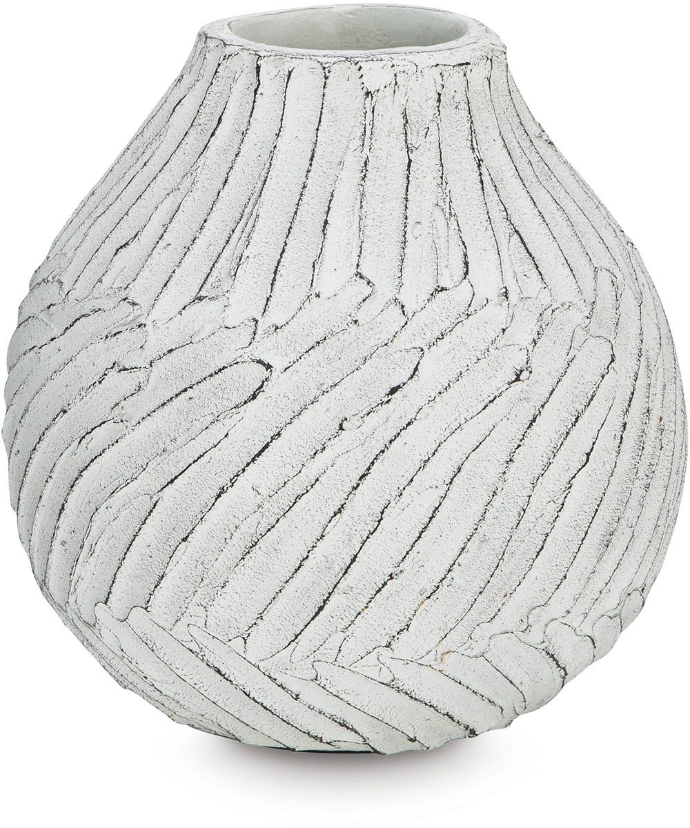 Shelvie Vase Distressed White