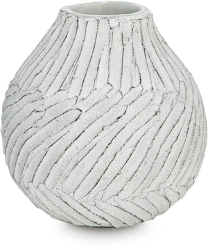 Shelvie Vase Distressed White