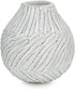 Shelvie Vase Distressed White