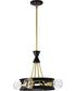 Marsden 4-Light Chandelier Matte Black