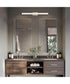 Phase 6.3 36 in. 5CCT Integrated LED Linear Vanity Light Brushed Nickel