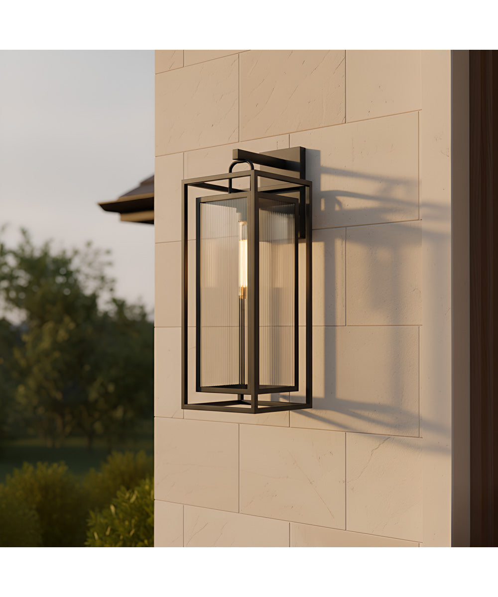 Jayce 1-light Outdoor Wall Light Matte Black