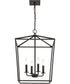 Emma 4-Light Pendant Dark Bronze