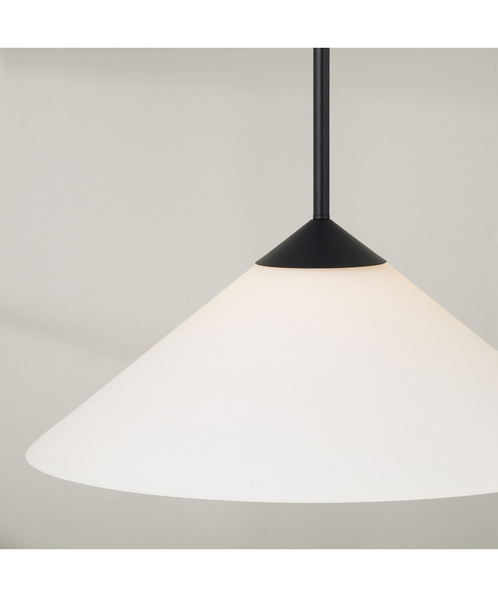 Gatsby 1-Light Pendant Matte Black
