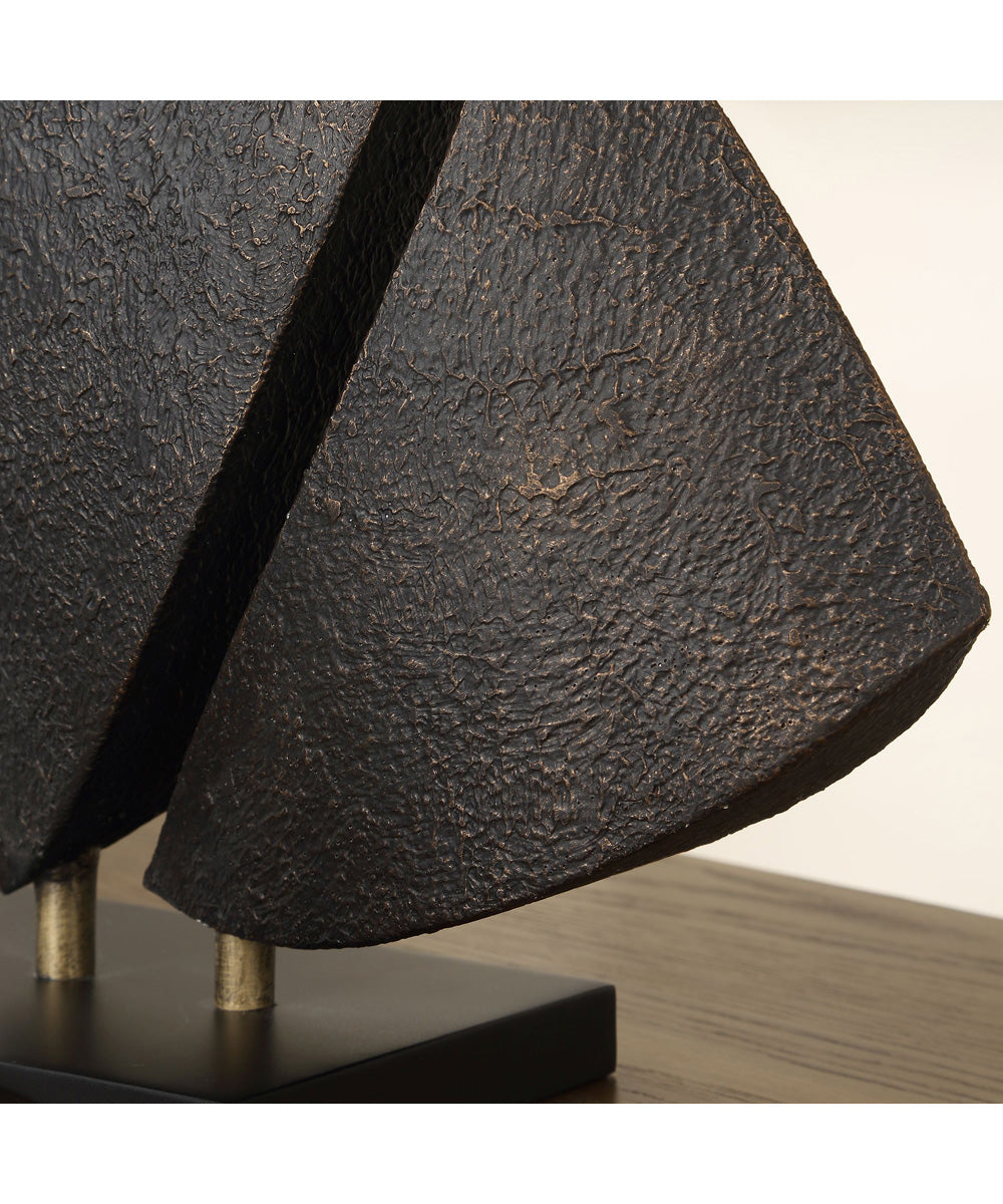 Wind Crest Dark Bronze Sculpture