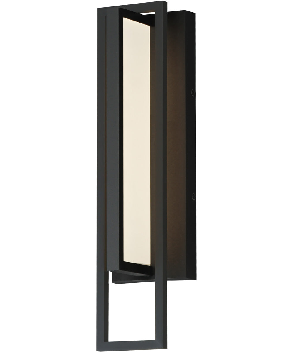 Formation VX 18 inch Outdoor LED Wall Sconce Black