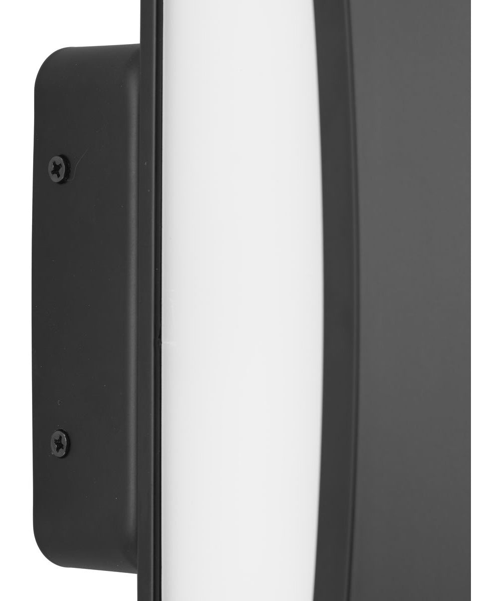 Curvity LED 24 in. Modern 3CCT Integrated LED Linear Vanity Light Matte Black