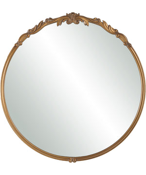 28x29" Wall Mirror in Antique Gold