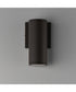 Caldera 7.5 inch Outdoor Wall Sconce Architectural Bronze